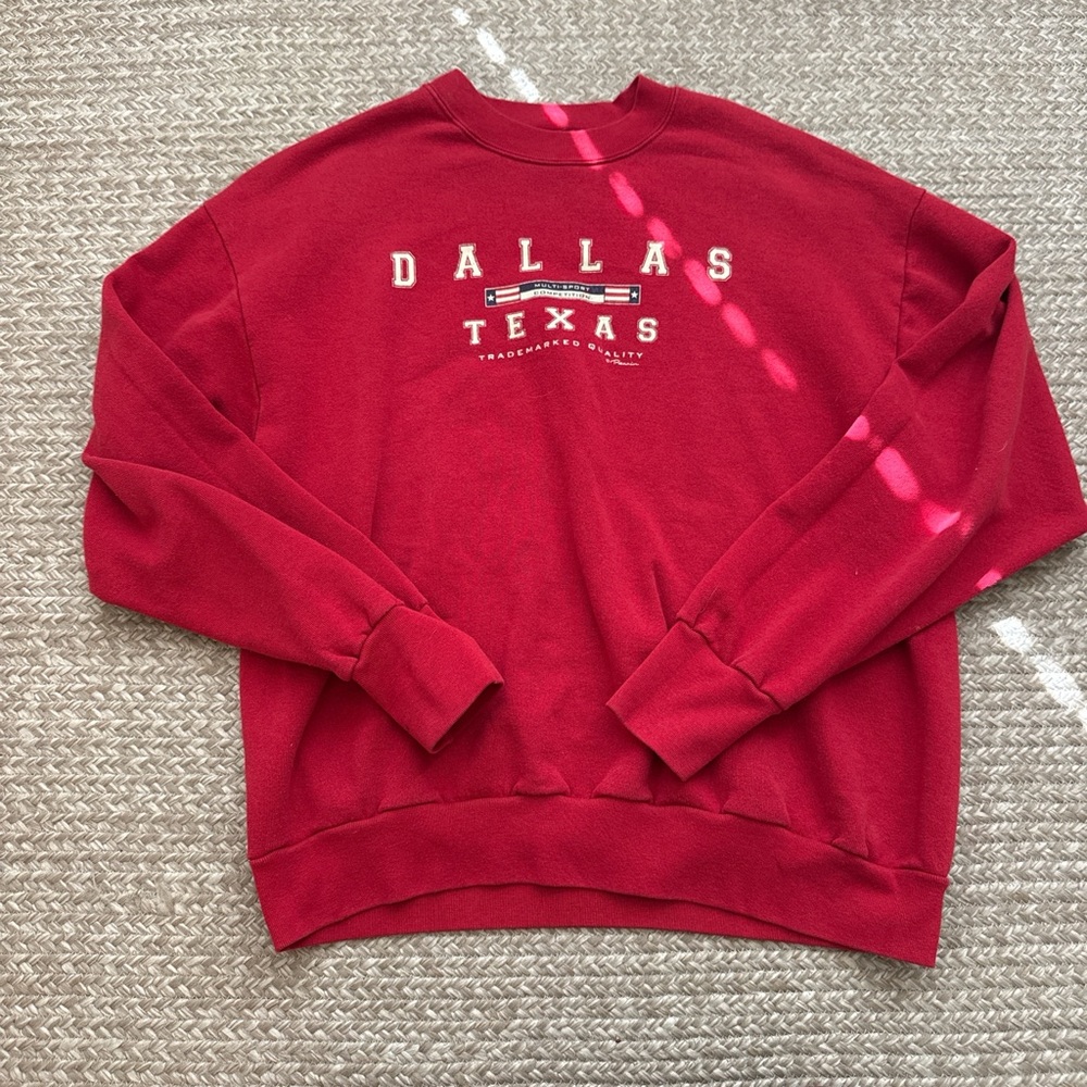 Delta Red Crewneck Sweater
